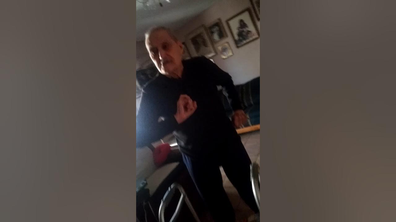 My 90 Year Old Grandpa Dancing Youtube