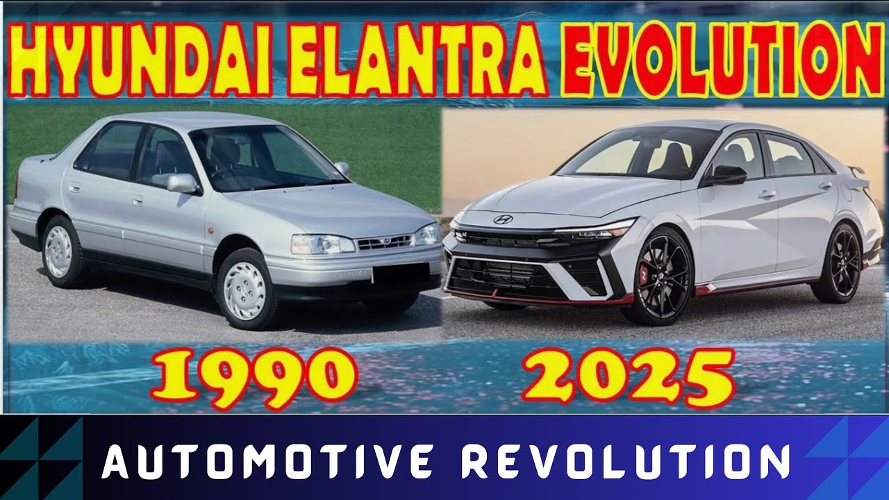Hyundai Elantra Evolution (1990-2025) - YouTube