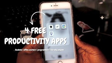 4 useful Productivity apps for 2023