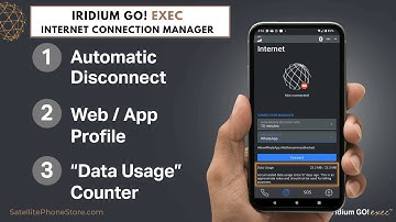 How to Use the Iridium GO! exec™ Internet Connection Manager