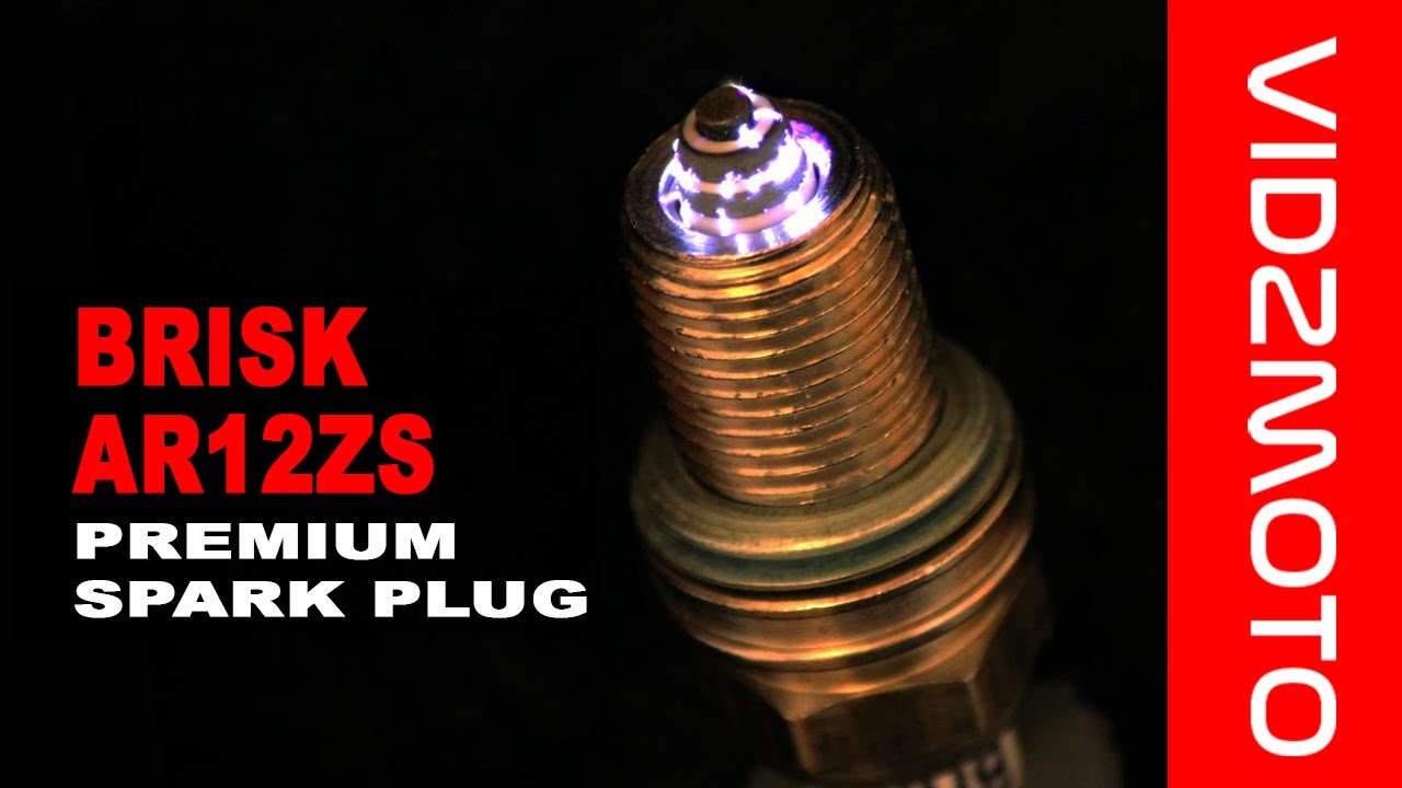 BRISK AR12ZS Multi Spark Plug Review on Honda Click/Vario 150i YouTube