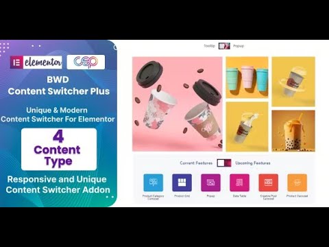 BWD Content Switcher Plus Addon For Elementor By BestWpDeveloper