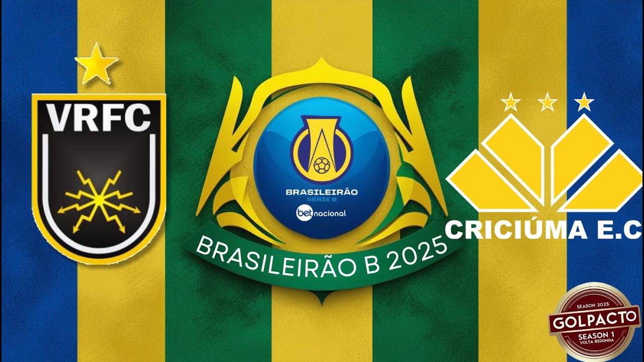 Episódio 9: Volta Redonda x Criciúma AO VIVO | Jogo Completo | Rodada 6 ...