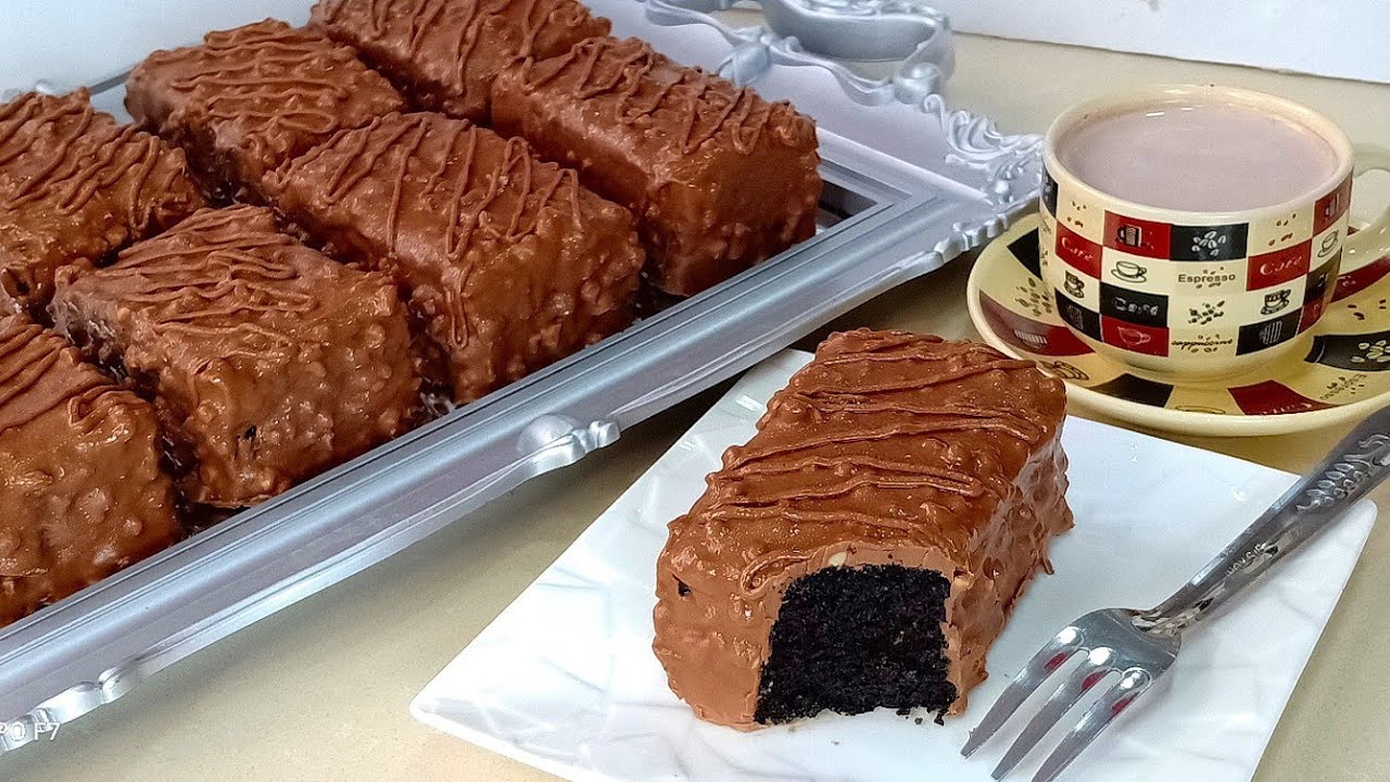 الكيك المدهش ب 3 مكونات فقط بدون بيض و لا زيت يذوووب في الفم