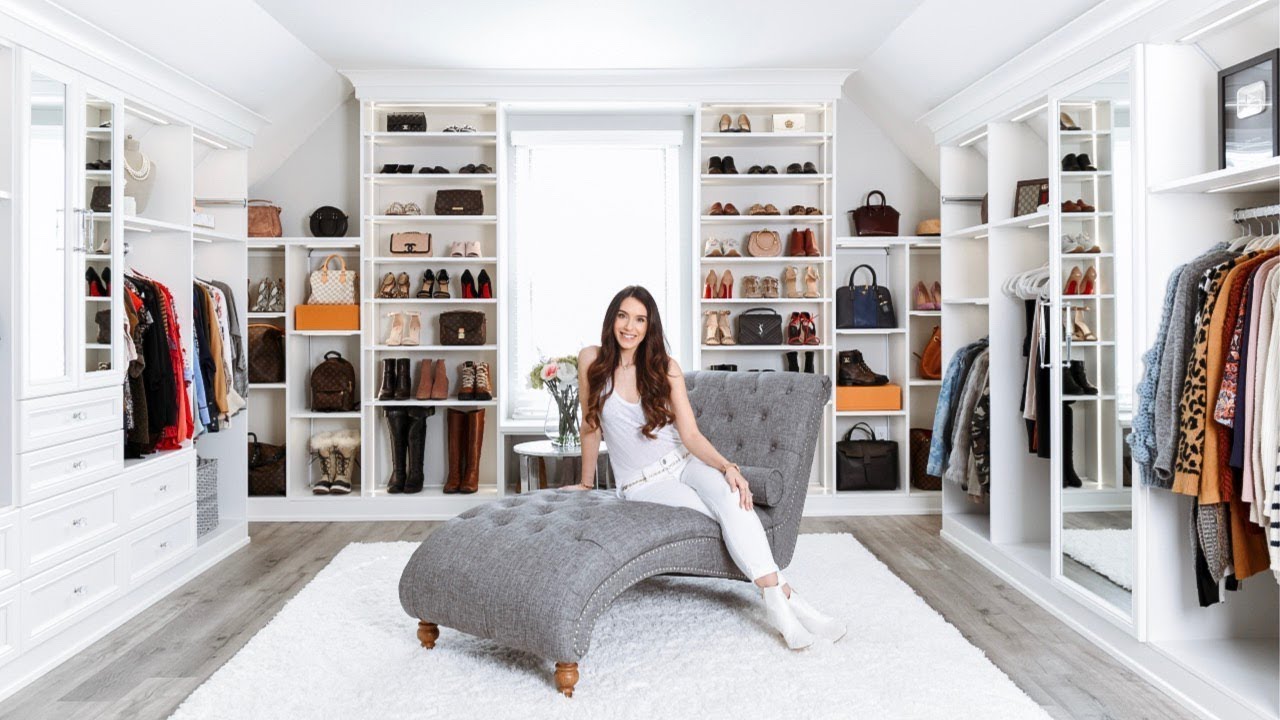 Two story walk-in closet  Dream closet design, Dream closets, Home