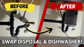 How To Replace A Garbage Disposal That Has Stopped Working & A Dishwasher Step by Step DIY