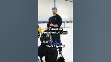 2 MOHAWK DEKE VARIATIONS #hockeycoaching #hockeytraining
