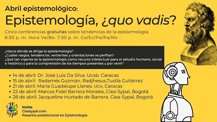 Abril epistemolgico. Evento 4. Marcos Fidel Barrer...
