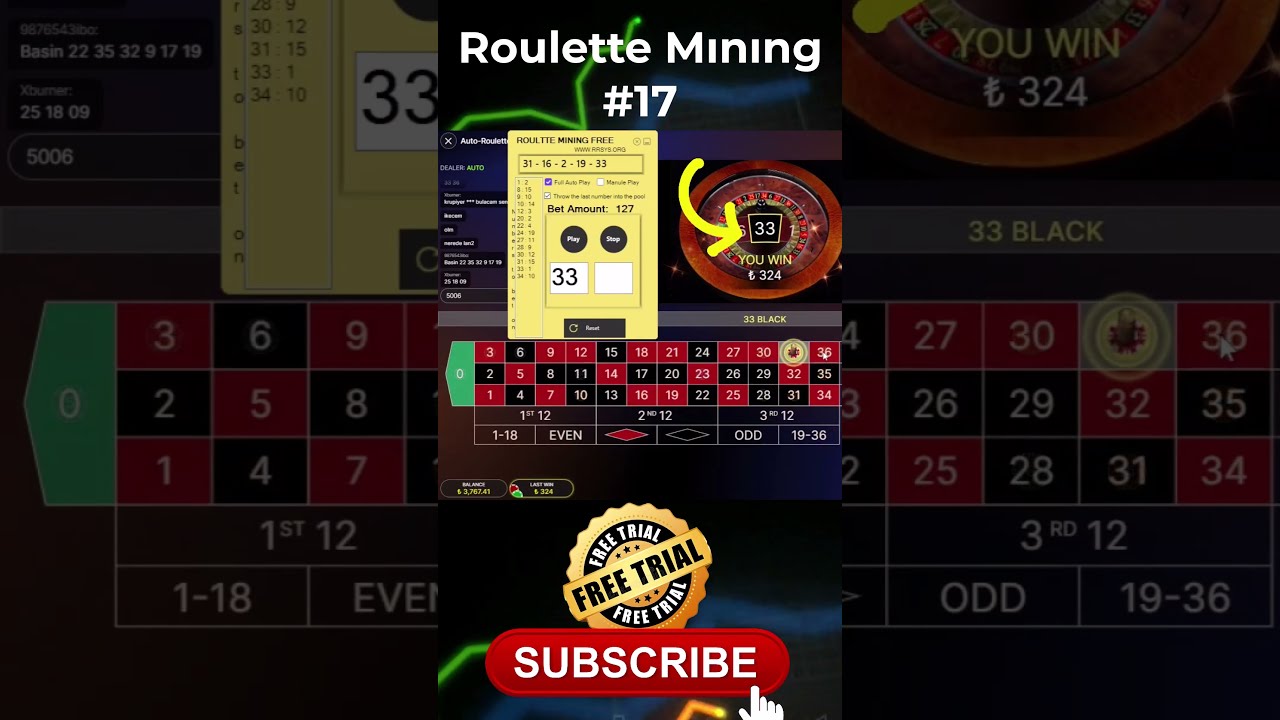 Unlocking Roulette Success with Roulette Mining Software! 🎲💰 | Boost Your Winnings Now! #roulette