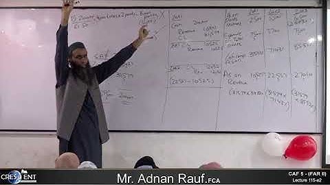 CAF 05 | FAR II | LECTURE # 115 a2 |BY SIR ADNAN RAUF | SEPTEMBER 2024 ATTEMPT