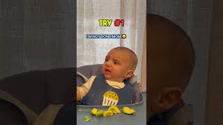 Watch My Baby's Roller Coaster of Emotions Trying an Avocado | #shorts