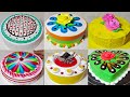 Pineapple cake Design unique cake || cake decoration Ideas || colour ful cake Design 