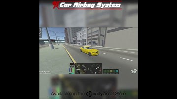 Car Airbag System + VPP | Coupe Car | Unity Engine