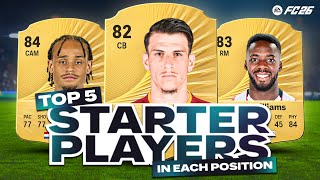 TOP 5 BEST Starter Players in EACH POSITION in FC 26!