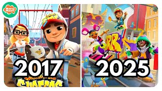 Evolution Of Washington D.c Map In Subway Surfers 2016 - 2025