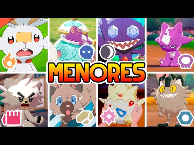 Conheça os menores Pokémons que você já viu