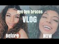 I GOT MY BRACES OFF!! *THE PROCESS* (VLOG)