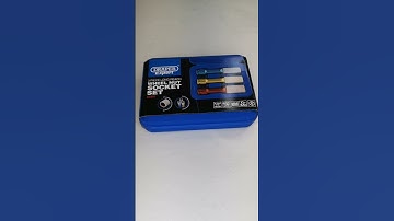 Draper multi-coloured 1/2" Square Drive Long-Reach Wheel Nut Socket unboxing