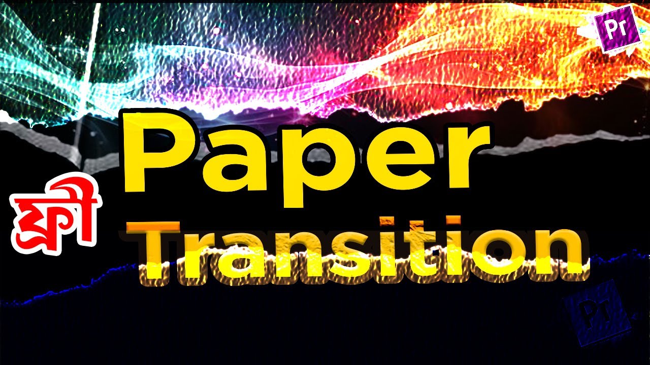 Free Paper Transition effect in Premiere pro by nadim - YouTube