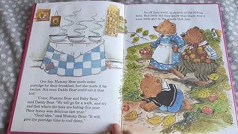 Goldilocks and the Three Bears Book Review (Please pause if you want to read the storybook)