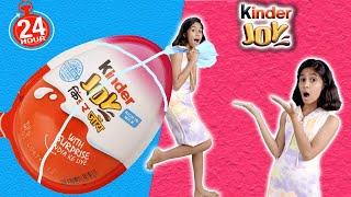 Eating KinderJOY  For 24 Hours | Pari's Lifestyle image