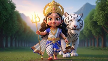 नवदुर्गा - माँ दुर्गा के नौ रूप | Nine Roop of Maa Durga | Maa Durga  Kids Song