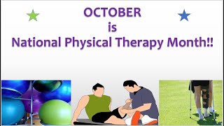 Happy National Physical Therapy Month!!!!!