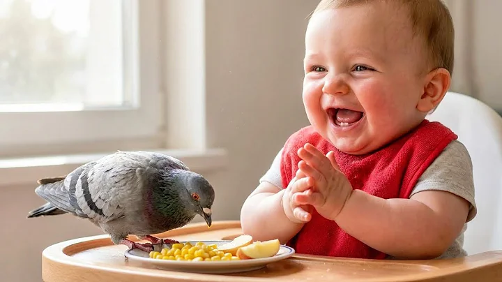 Baby’s Cutest Moments with Parrot, Puppies & Ducklings – You Won’t Stop Laughing! 😂👶🦜🐶🦆