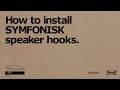 How to attach and use the IKEA SYMFONISK speaker hooks