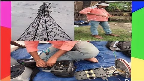 opgw cable (optical fiber) splicing and testing video