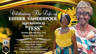 Celebrating the Life of Esther Vanderpool “Tess” | Official Funeral Service Livestream