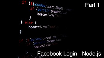 Facebook Login - Google Cloud Platform (Part 1 of 2)