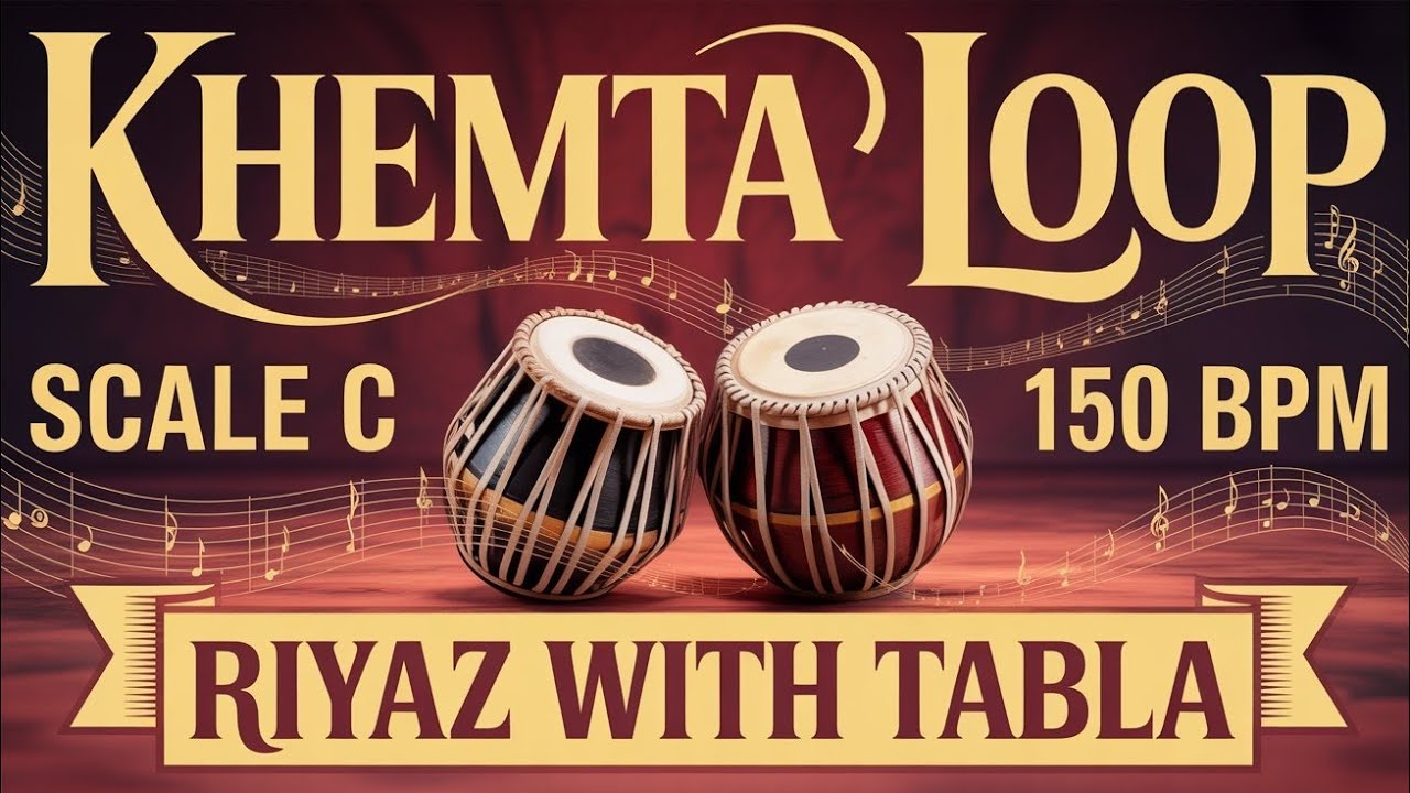 Khemta Ropain Khemta Loop for all Songs | 150 BPM | Scale C | Bhajans, Songs #rhythm ...