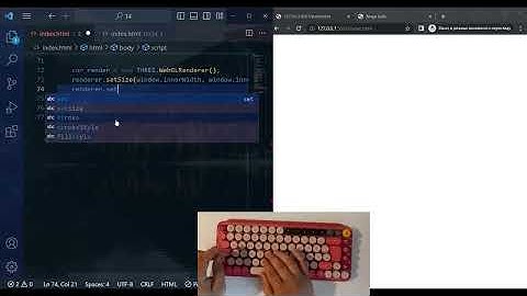 ASMR Programming -   Bingo balls Three.js - No Talking