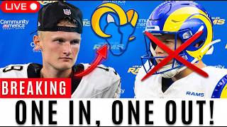 SHOCKING MOVE! BLAKE GRUPE REPLACES HARRISON MEVIS! RAMS NEWS