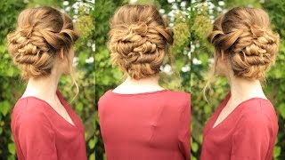 Soft Updo Hairstyle Bridal / Bridesmaid Updo | Braidsandstyles12 screenshot 3