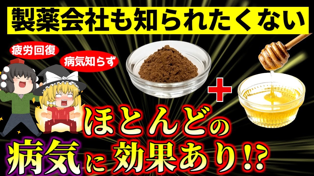 はちみつと○○の組み合わせがとんでもなかった【ゆっくり解説】