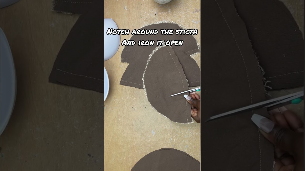 How to wrap a bra cup 