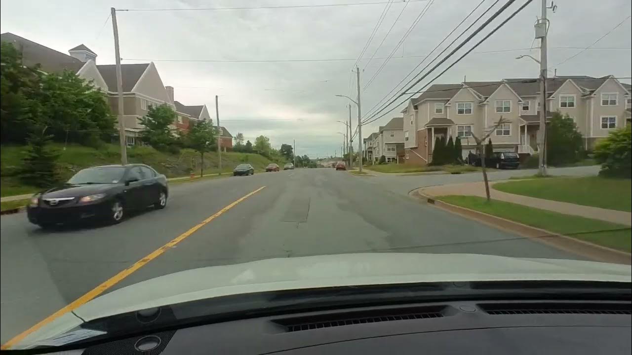 A view of Clayton park drive and parkland drive. Halifax Nova Scotia