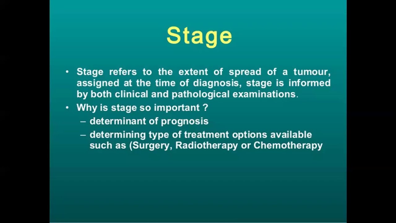 Grading and staging by Dr Hina Memon held on 30th June 2020 - YouTube
