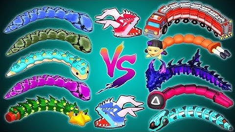 🐍Snake.io MAX LEVEL VIP snakeSnake clash arena | unbelievable snake lash 🥵 updates#snake#gaming