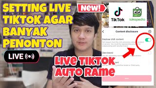 CARA LIVE DI TIKTOK AGAR BANYAK PENONTON| SETTING INI BIAR LIVE KAMU BANYAK YANG NONTON TERBARU 2024