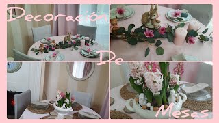 DECORACIÓN DE MESAS PARA PRIMAVERA O PASCUA/EASTER| MESAS DE PRIMAVERA| DECORACIÓN DE MESAS