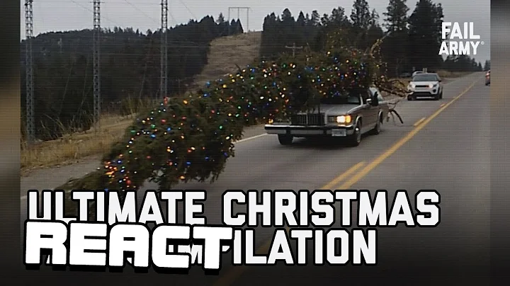 React: The Ultimate Christmas Fail Compilation - The 8 Fails of Failmas