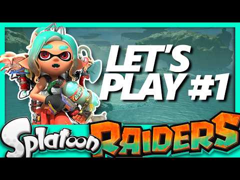 LET'S PLAY SPLATOON RAIDERS - Episode 1: The beginning of the story!