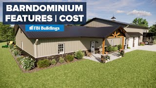 Barndominium Cost: 42’ x 56’ Living Space & 48’ x 56’ Garage