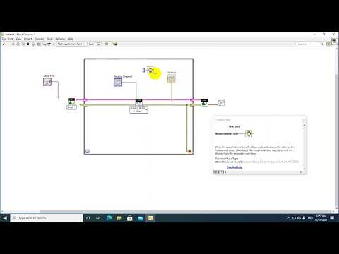 LABVIEW: level sensor