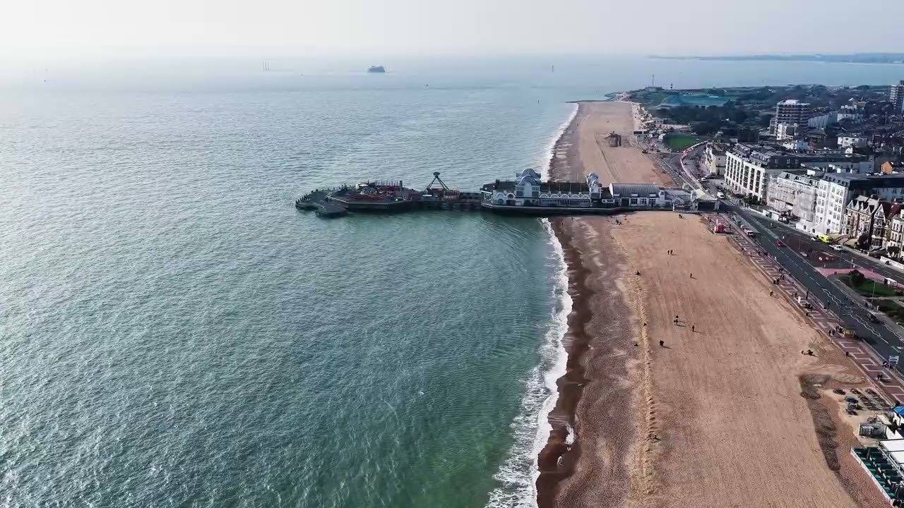 Eastney  to Old Portsmouth by drone