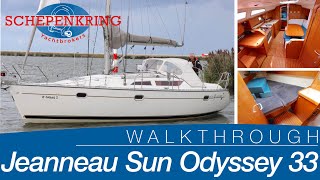 Jeanneau Sun Odyssey 33 for sale | Yacht Walkthrough | @ Schepenkring Lelystad | 4K