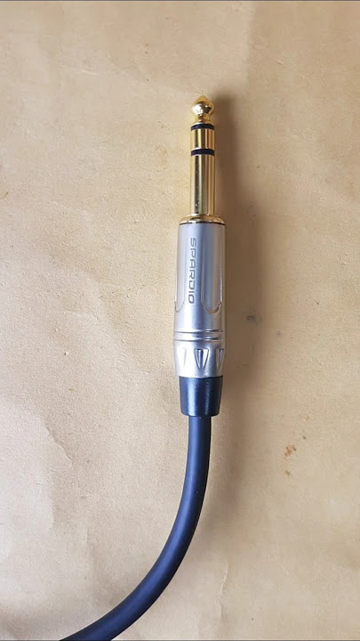 correct install plug jack 1/4